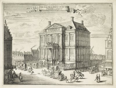 Widok Schielandshuis w Rotterdamie T