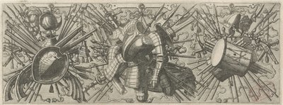Frytki z podwójnym bębnem Panoplia sev armamentarium… (tytuł serii) autorstwa Johannes of Lucas van Doetechum