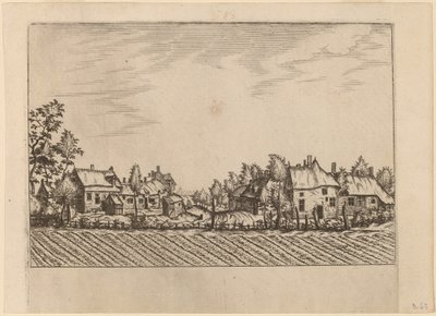 Farmy autorstwa Johannes van Doetechum, the Elder and Lucas