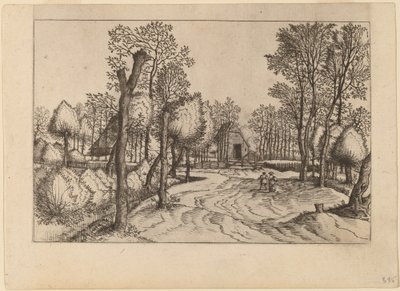 Farmy autorstwa Johannes van Doetechum, the Elder and Lucas