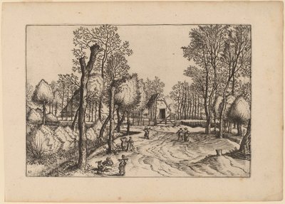 Farmy autorstwa Johannes van Doetechum, the Elder and Lucas