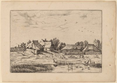 Farmy autorstwa Johannes van Doetechum, the Elder and Lucas