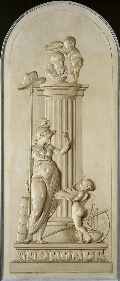 Alegoria Wolności autorstwa Johannes van Dregt (signed by artist)