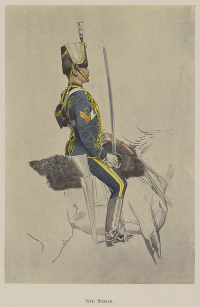 XIX Huzar (Chlor Lit) autorstwa John (after) Charlton