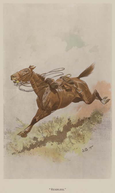 Riderless (kolor lito) autorstwa John (after) Charlton