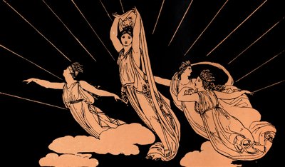 Scena z Odysei Homera (druk) autorstwa John (after) Flaxman