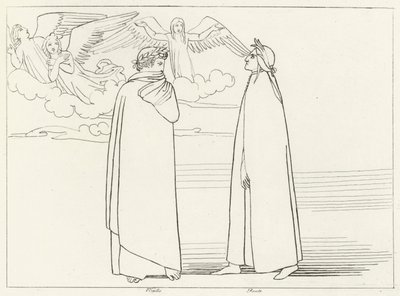 Chór, Czyściec, Canto 17 (rycina) autorstwa John (after) Flaxman