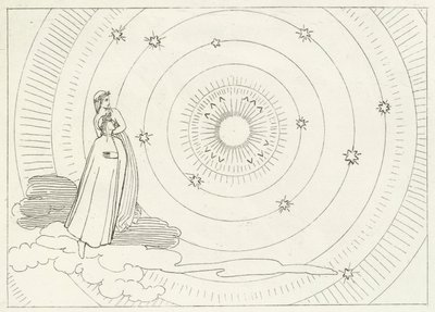 Empyreum, Raj, Canto 28 (grafika) autorstwa John (after) Flaxman