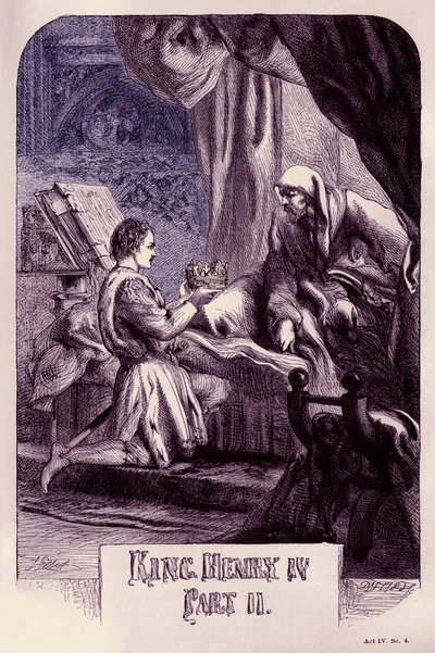 Król Henryk IV autorstwa John (after) Gilbert
