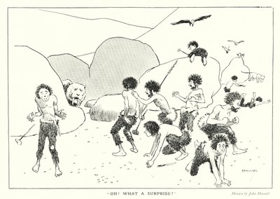 Pierwotne sceny: "Oh! What a Surprise!" (litho) autorstwa John (after) Hassall