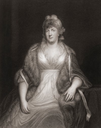 Księżniczka Wilhelmina Pruska. Portret autorstwa John (after) Hoppner
