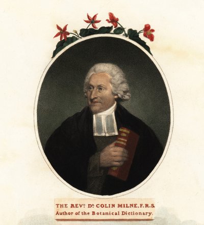 Portret Colina Milne, botanika.1806 (rycina) autorstwa John (after) Russell