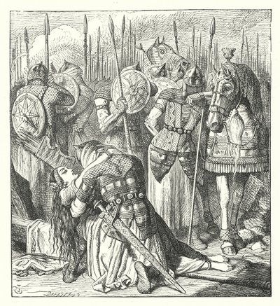 Tatarska wyprawa (rycina) autorstwa John (after) Tenniel