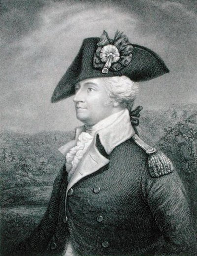 Generał brygady Anthony Wayne (1745-96) rytowany przez Johna Francisa Eugene
