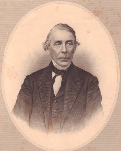 Portret amerykańskiego duchownego metodysty Johna Price