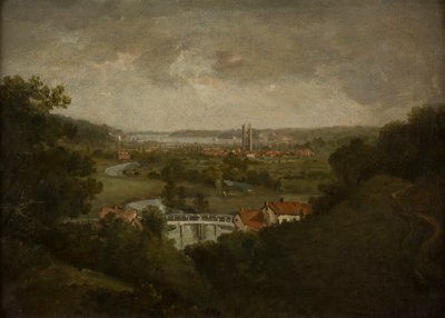 Vale of Dedham (olej na płótnie) autorstwa John (circle of) Constable
