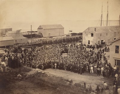 Narodowa Rada Kongregacyjna w Plymouth Rock, 22 czerwca 1865 r. autorstwa John Adams Whipple