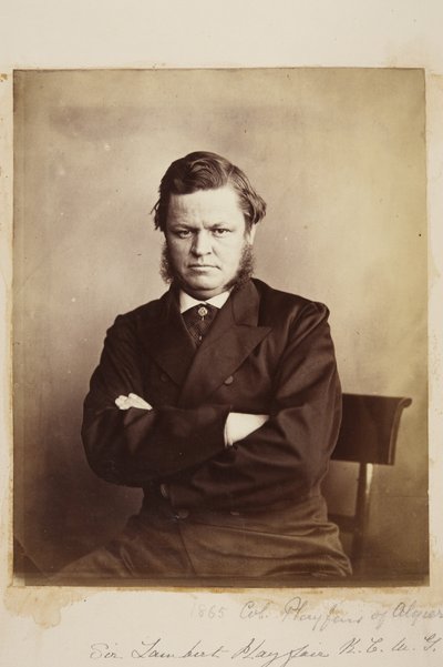 Sir Lambert Playfair autorstwa John Adamson