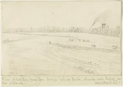 Burton-upon-Trent: rysunek piórem i tuszem, bd [1799-1854] (rysunek) autorstwa John Allport