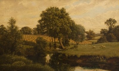 Finham Brook w pobliżu Coventry, 1888 r. autorstwa John Anderson