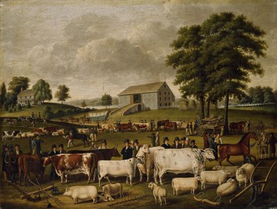 Targi wiejskie w Pensylwanii, 1824 autorstwa John Archibald Woodside