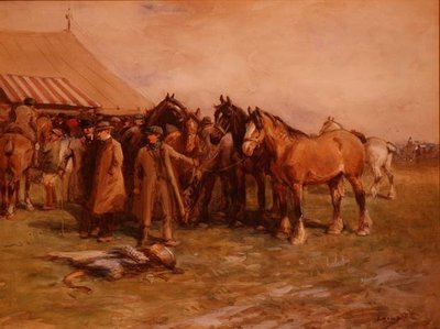 Targi Końskie autorstwa John Atkinson
