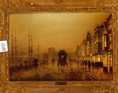 Doki w Glasgow, 1892 autorstwa John Atkinson Grimshaw