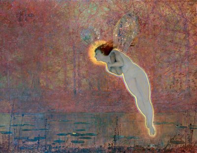 Irysy, c1860-1893 autorstwa John Atkinson Grimshaw