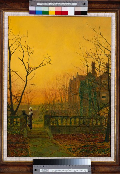 Hala Knostrop, Leeds autorstwa John Atkinson Grimshaw