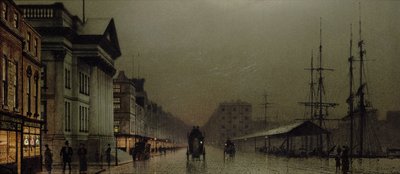 Liverpool, 1893 autorstwa John Atkinson Grimshaw