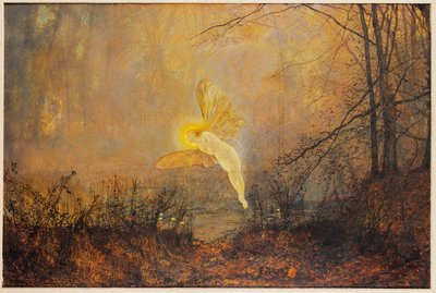 Noc Świętojańska, czyli „Iris”, 1876 autorstwa John Atkinson Grimshaw
