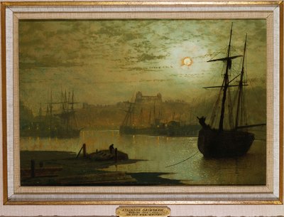 Na Esku, Whitby, 1877 autorstwa John Atkinson Grimshaw