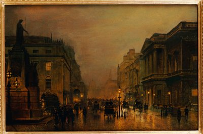 Pall Mall autorstwa John Atkinson Grimshaw