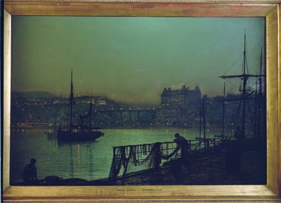 Scarborough: Światła autorstwa John Atkinson Grimshaw
