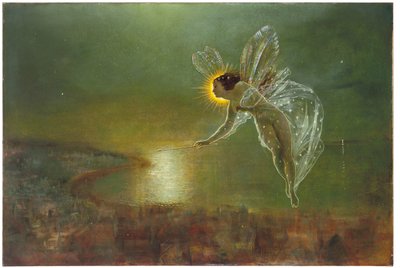 Duch Nocy, 1879 autorstwa John Atkinson Grimshaw