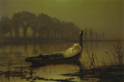 „Pani z Shalott” autorstwa John Atkinson Grimshaw