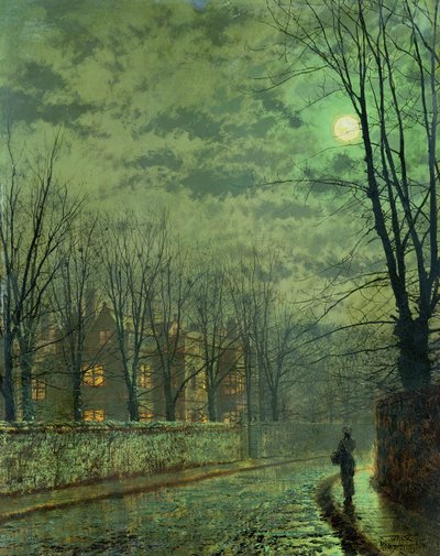 Nieznany obraz autorstwa John Atkinson Grimshaw
