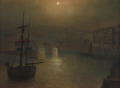 Whitby autorstwa John Atkinson Grimshaw