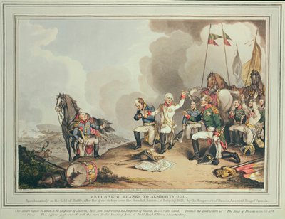 Powrót dzięki Bogu Wszechmogącemu, 1814 autorstwa John Augustus Atkinson