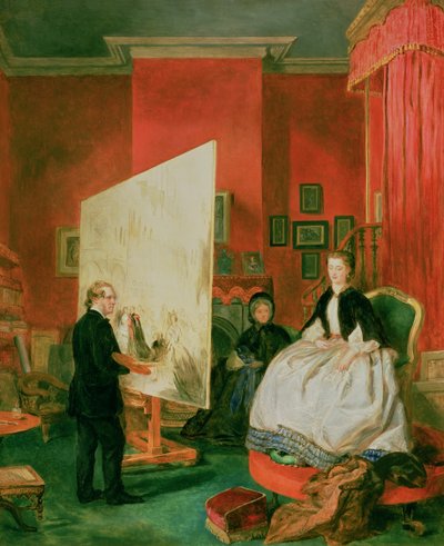 Frith w swojej pracowni autorstwa John Ballantyne