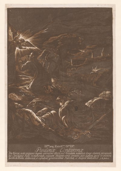 Chrystus w Ogrodzie Getsemani Dzieła sztuki mistrzów weneckich (tytuł serii) Opera selectiora (tytuł serii) autorstwa John Baptist Jackson