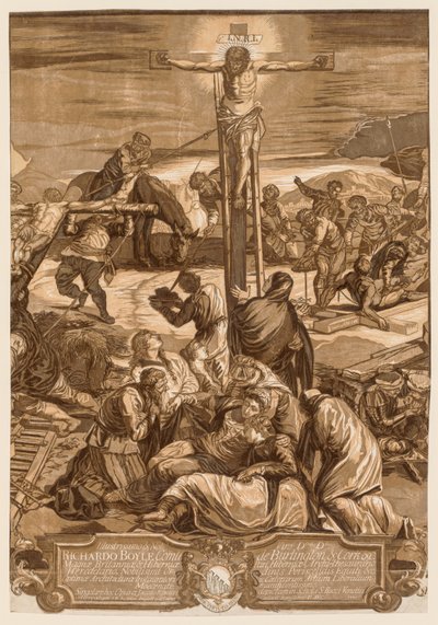 Ukrzyżowanie, 1741. autorstwa John Baptist Jackson