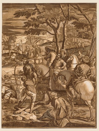 Ukrzyżowanie, 1741. autorstwa John Baptist Jackson
