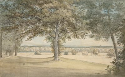Kirtlington Park, 9 października 1783 autorstwa John Baptist Malchair