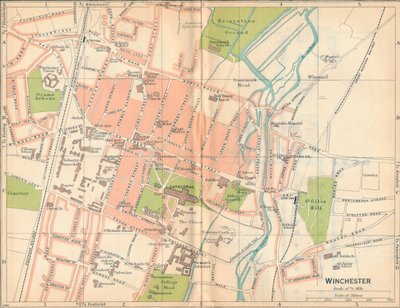 Winchester, wiek XX autorstwa John Bartholomew