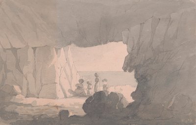 Jaskinia Tilly Whim, Dorset autorstwa John Baverstock Knight