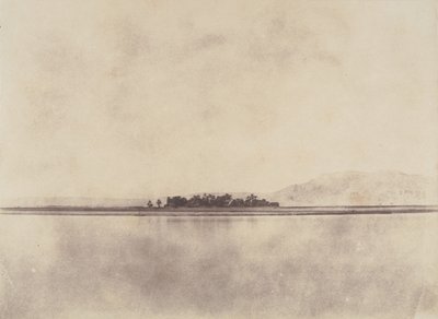 Nil przed Wzgórzami Tebańskimi, 1853-54. autorstwa John Beasley Greene