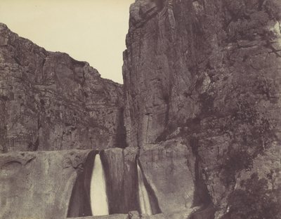 Wodospad, Konstantyn, 1856. autorstwa John Beasley Greene