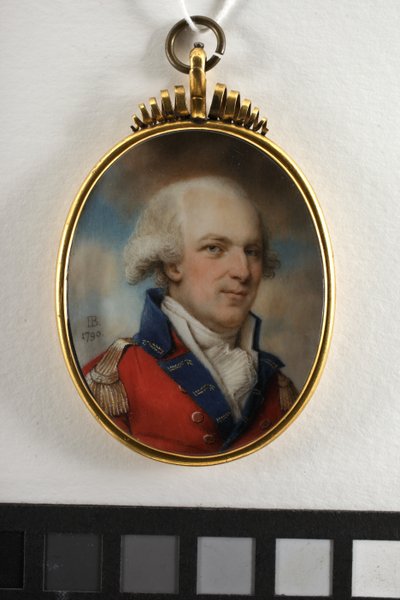 Nieznany oficer Królewskich Fizylierów Walijskich, 1790 autorstwa John Bogle