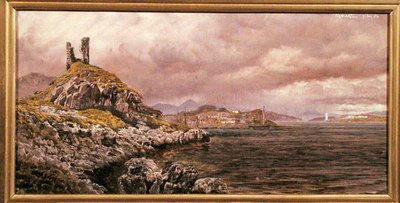 Kyleakin, 7 maja 1886 (olej na płótnie) autorstwa John Brett